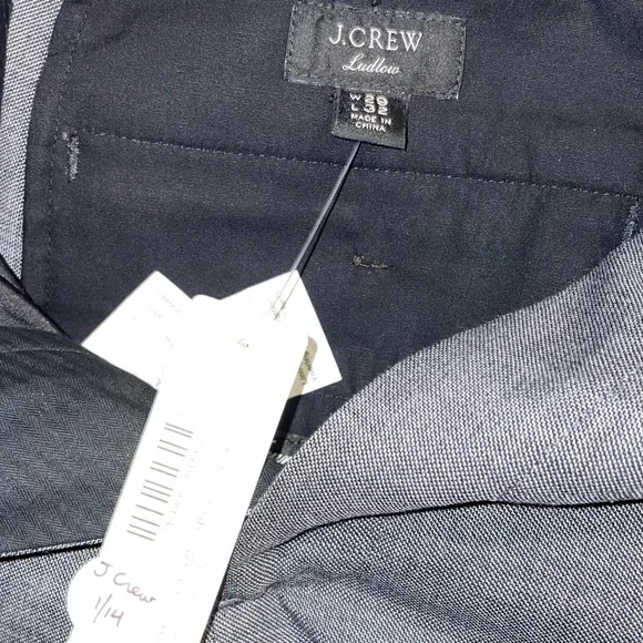 J.Crew Ludlow classic stretch gray Men’s dress pants size 29x32 NWT - Picture 5 of 11